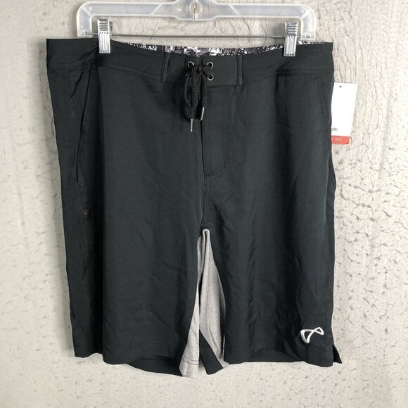 AthleticDNA Other - Athletic DNA Shorts Mens Medium Black Board Hybrid Beach Athletic NEW